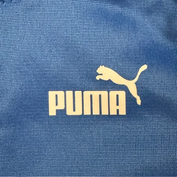 Puma Baby Boy Blue Black and White Two Piece Track Suit Set Like New - Picture 7 of 13